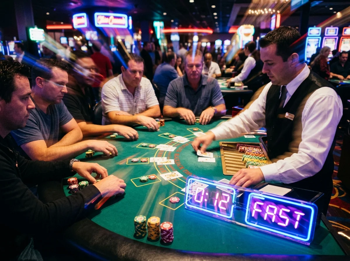 Speed Blackjack sur casino en ligne Julius